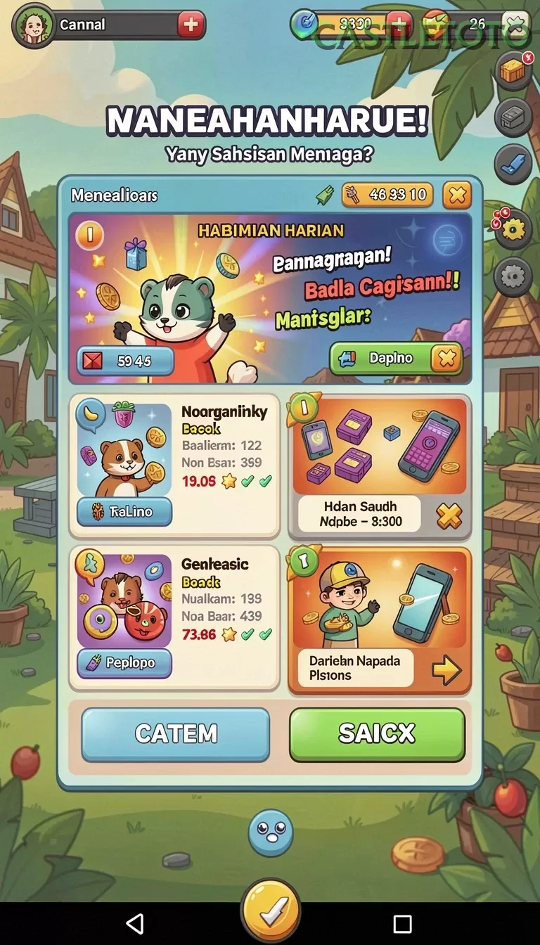 Cuplikan layar KETUA268 — aktivitas